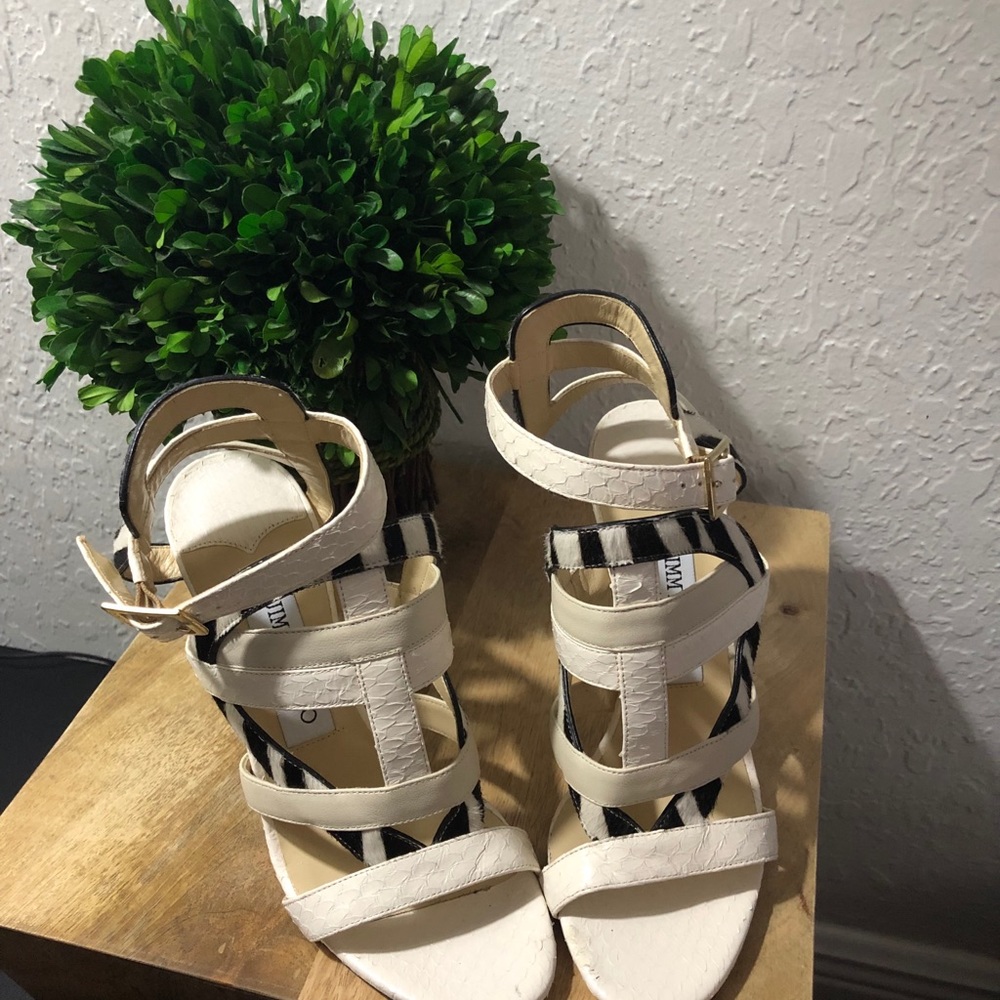 Authentic Jimmy Choo Vanquish Elaph & Zebra Print - image 1